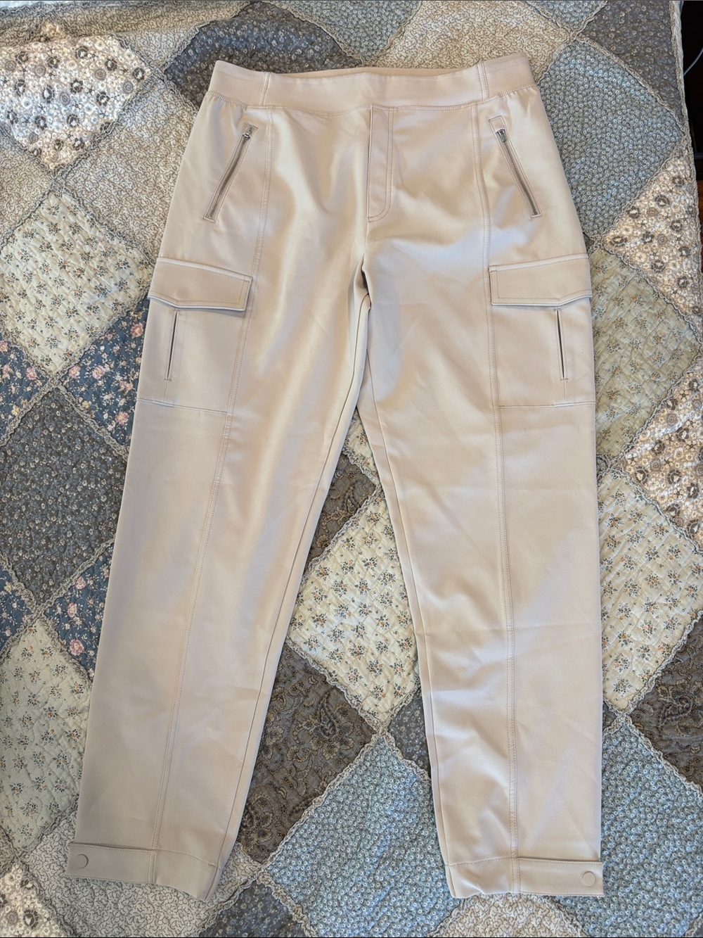 Athleta Beige Cargo Joggers
